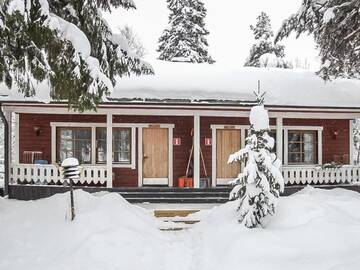 Фотографии Дома для отпуска Holiday Home Kitkajoen lomatuvat- ahven г. Käylä (Финляндия) №1 Фото Дома для отпуска Holiday Home Kitkajoen lomatuvat- ahven г. Käylä 1